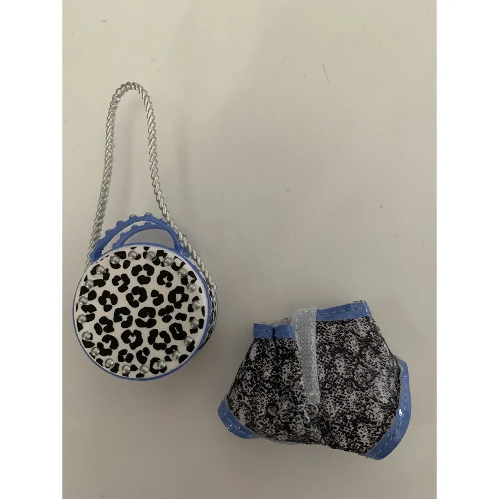 LOL OMG‎ Fashion Lady Diva Doll Cheetah Leopard Print Purse Bag & Shorts